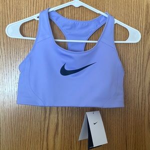 Purple Nike High Support Sports Bra